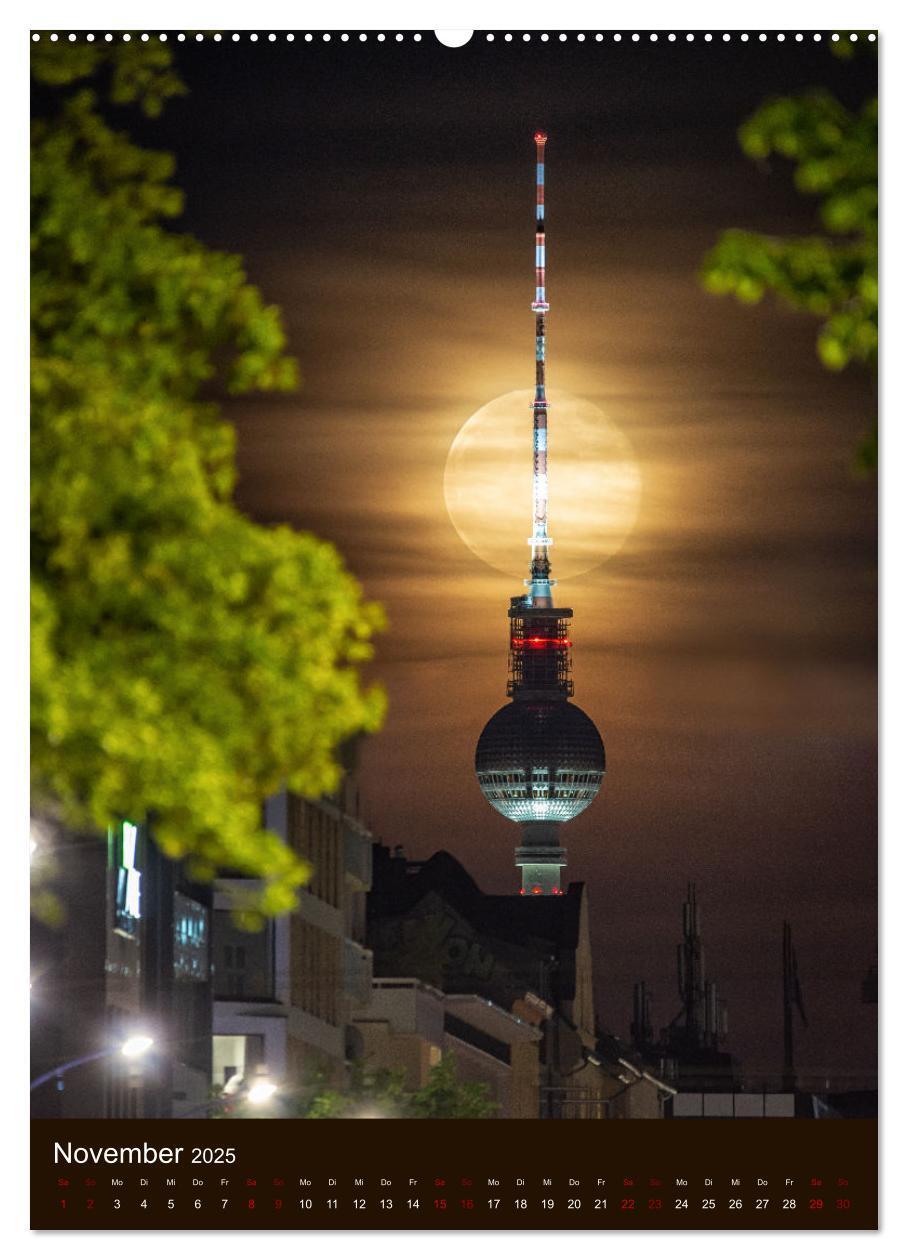 Bild: 9783435909322 | Berliner Fernsehturm - Magische Momente (Wandkalender 2025 DIN A2...