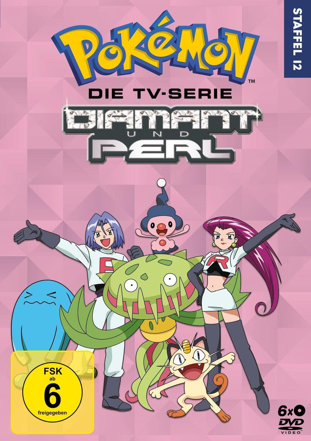 Cover: 4006448772291 | Pokémon | Staffel 12 / Diamant und Perl | Ken Sakamoto | DVD | Deutsch