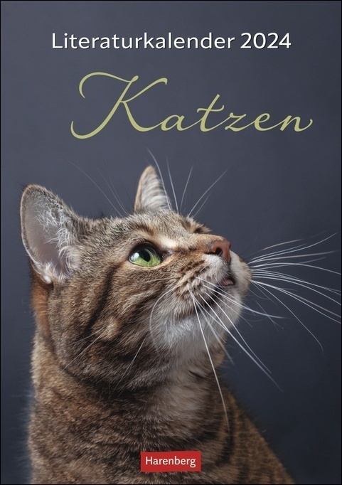 Cover: 9783840031946 | Literaturkalender Katzen Wochen-Kulturkalender 2024. 53...