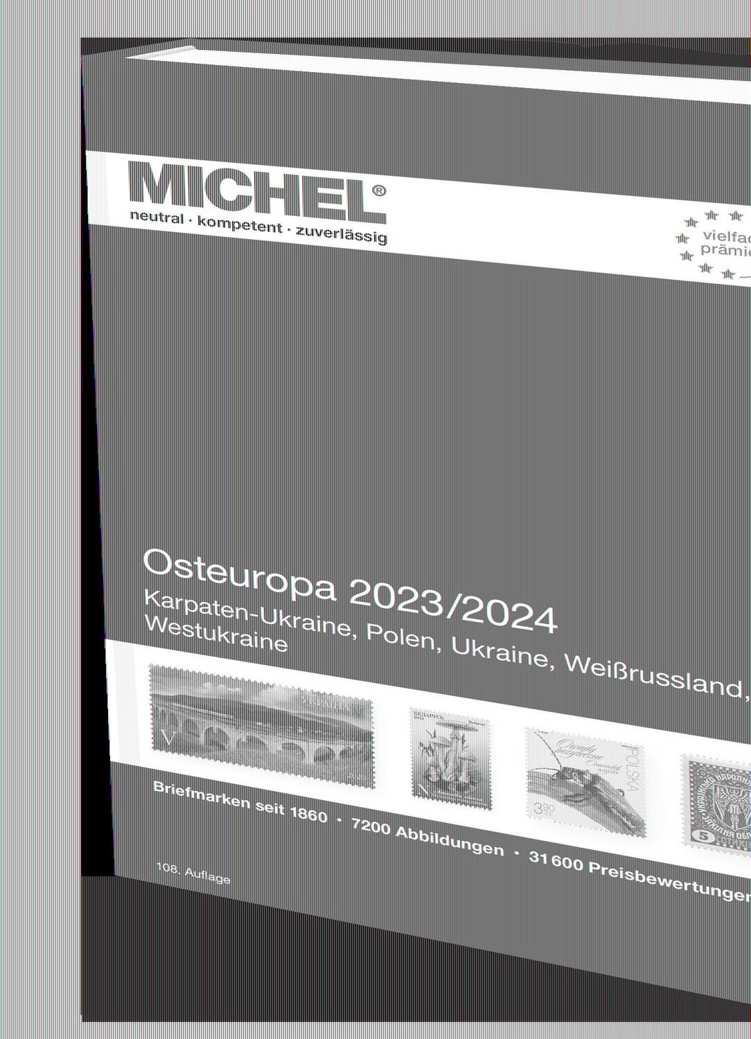 Cover: 9783954024650 | Osteuropa 2023/2024 | Europa Teil 15 | MICHEL-Redaktion | Buch | 2023