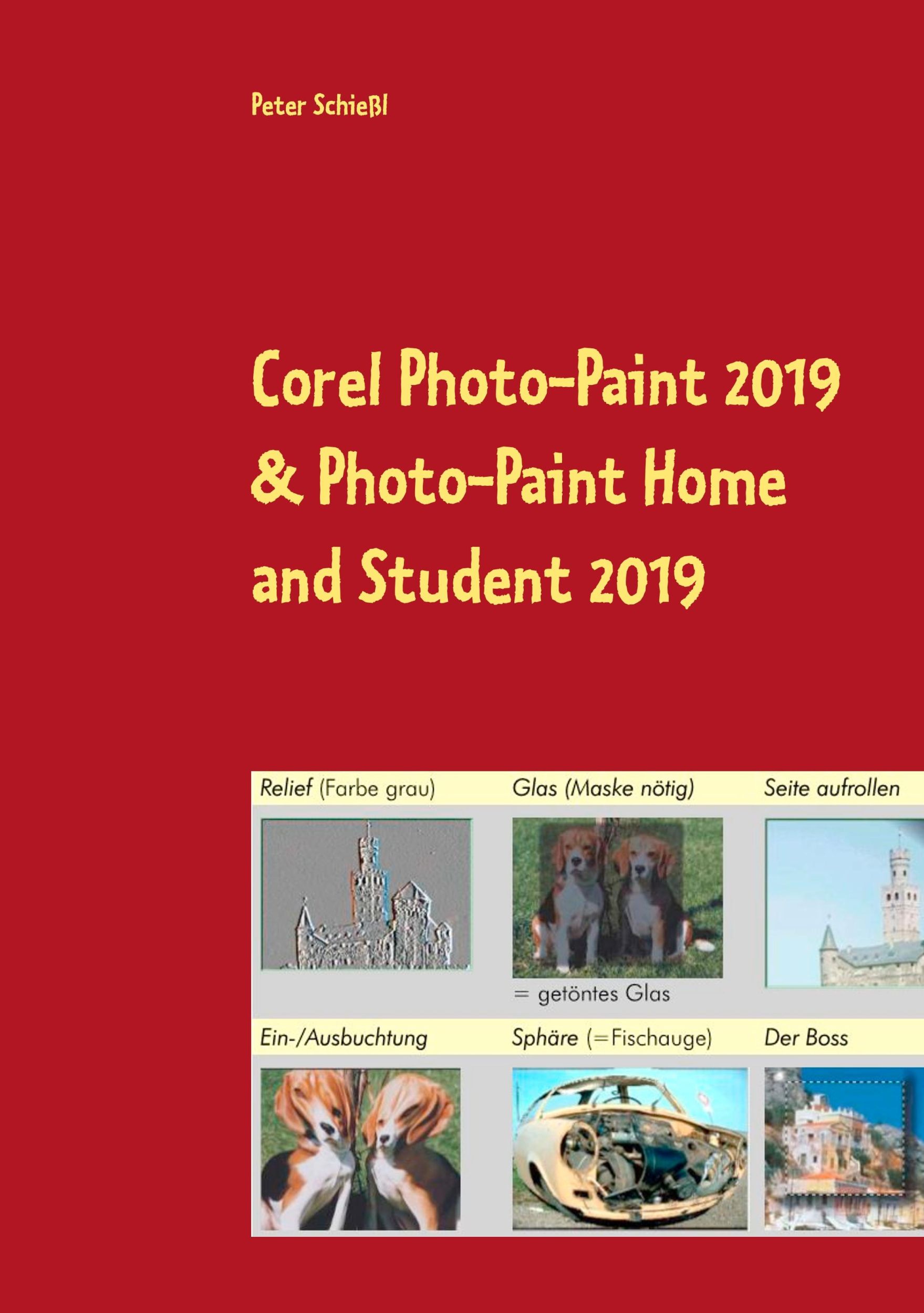 Cover: 9783752897494 | Corel Photo-Paint 2019 &amp; Photo-Paint Home and Student 2019 | Schießl