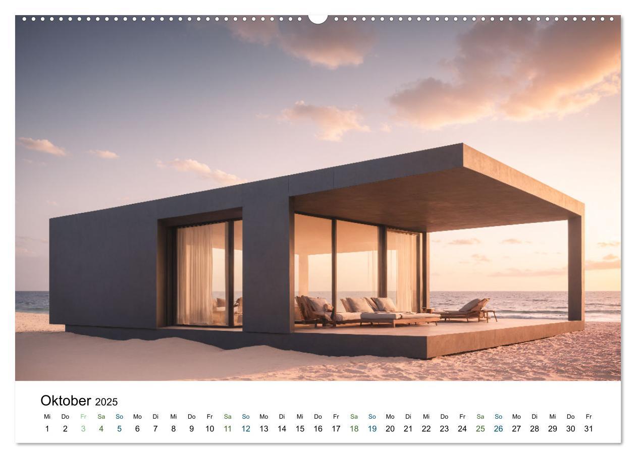 Bild: 9783457178799 | Einsamkeit in Architektur (Wandkalender 2025 DIN A2 quer), CALVENDO...