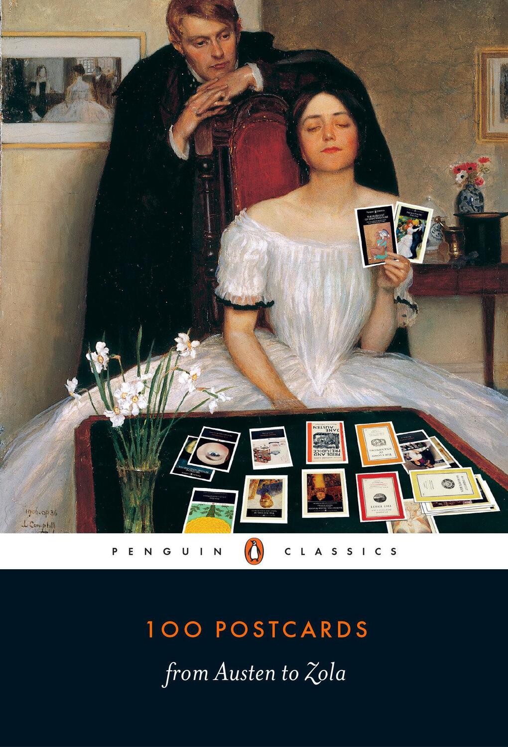 Cover: 9780241396810 | 100 Postcards from Austen to Zola | Penguin Classics | Taschenbuch