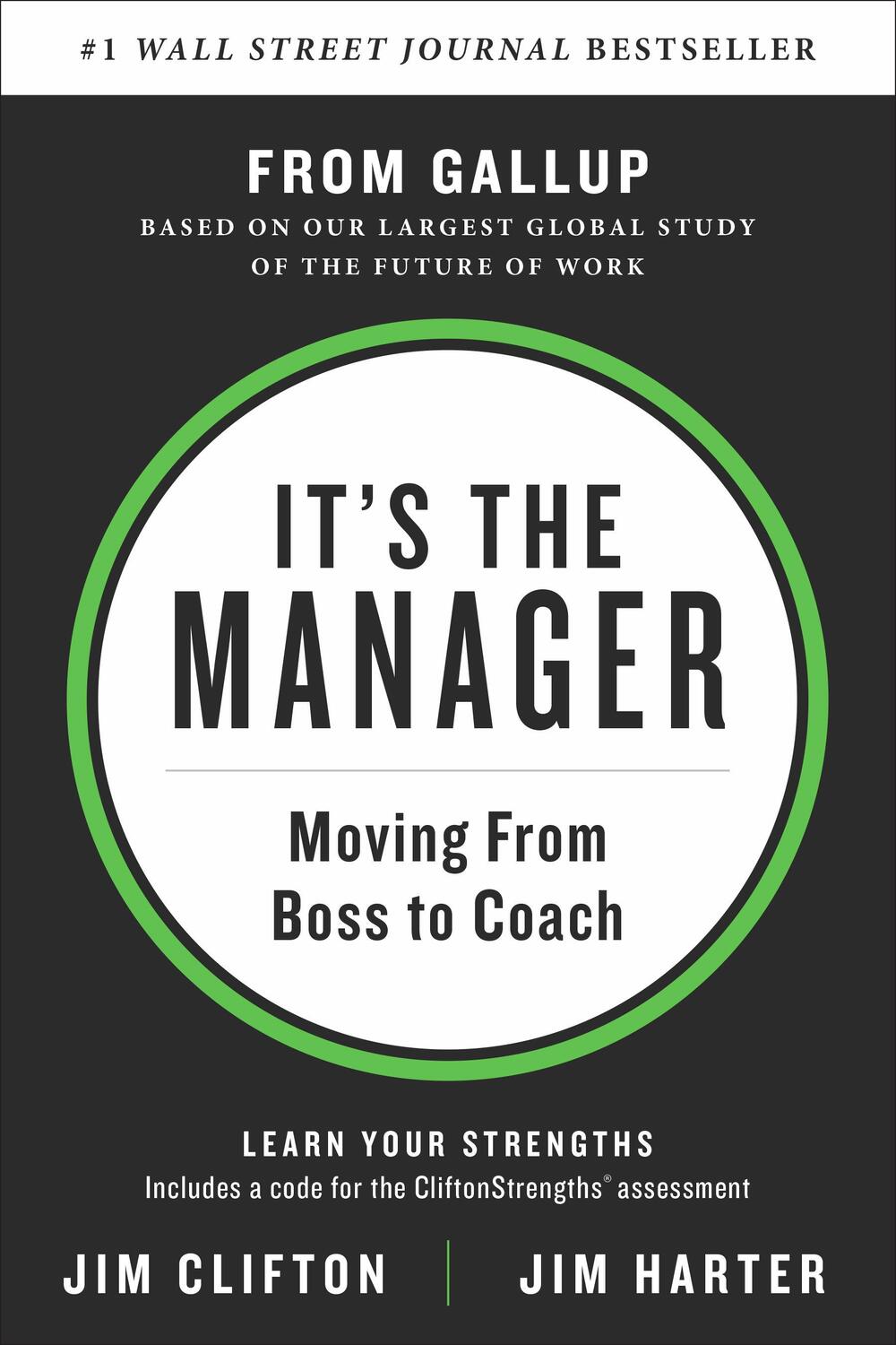 Cover: 9781595622242 | It's the Manager | Moving From Boss to Coach | Jim Clifton | Buch