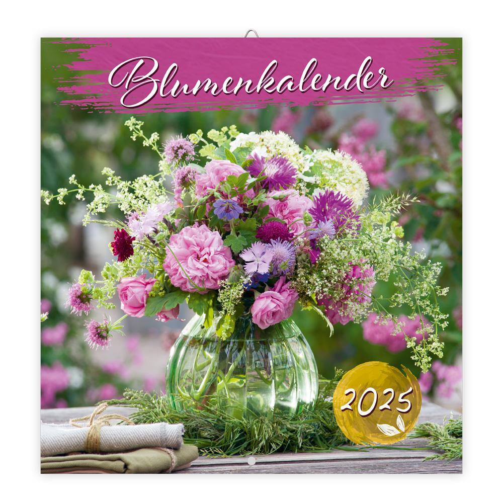 Cover: 9783988021861 | Trötsch Broschürenkalender Blumenkalender 2025 | Wandplaner | KG
