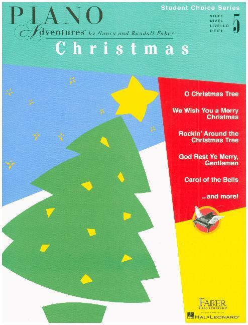 Cover: 9781616771744 | Student Choice Series Christmas Level 5 | Faber Piano Adventures
