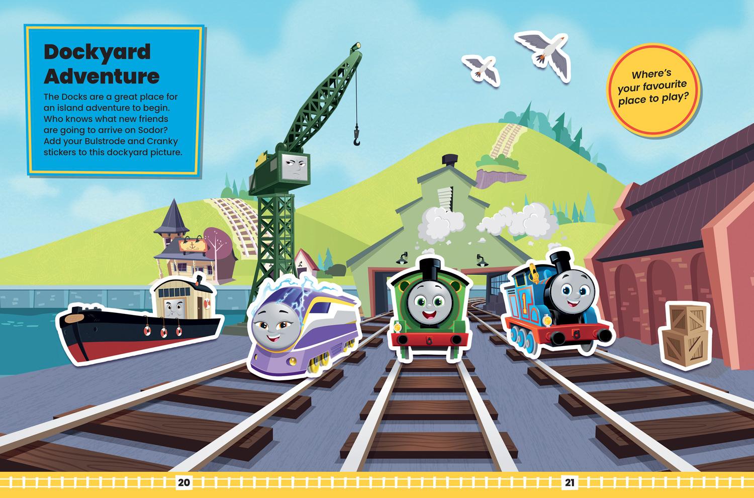 Bild: 9780755504534 | Thomas &amp; Friends: Speedy Sticker Scenes | Thomas &amp; Friends | Buch