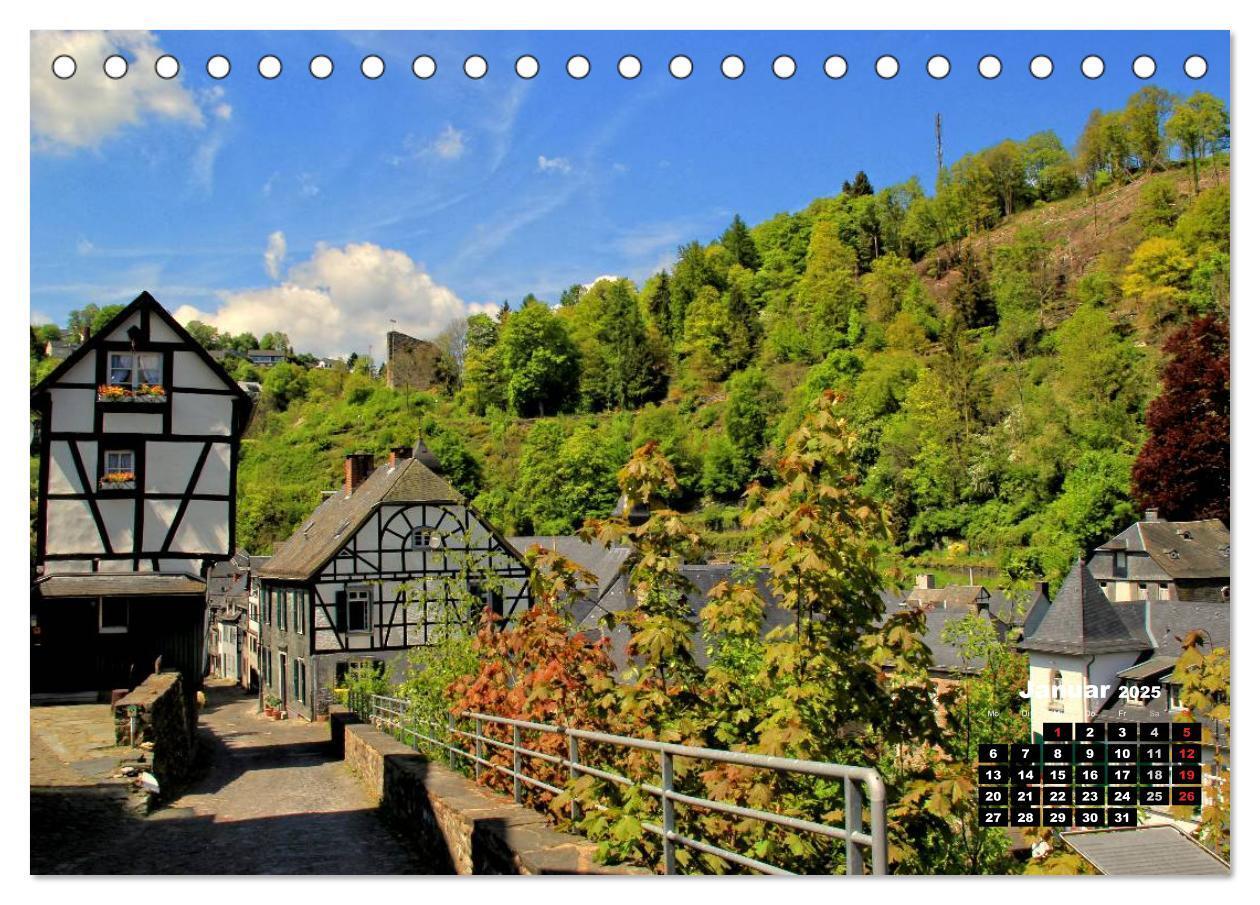 Bild: 9783435703111 | Eine Perle in der Eifel - Monschau (Tischkalender 2025 DIN A5...