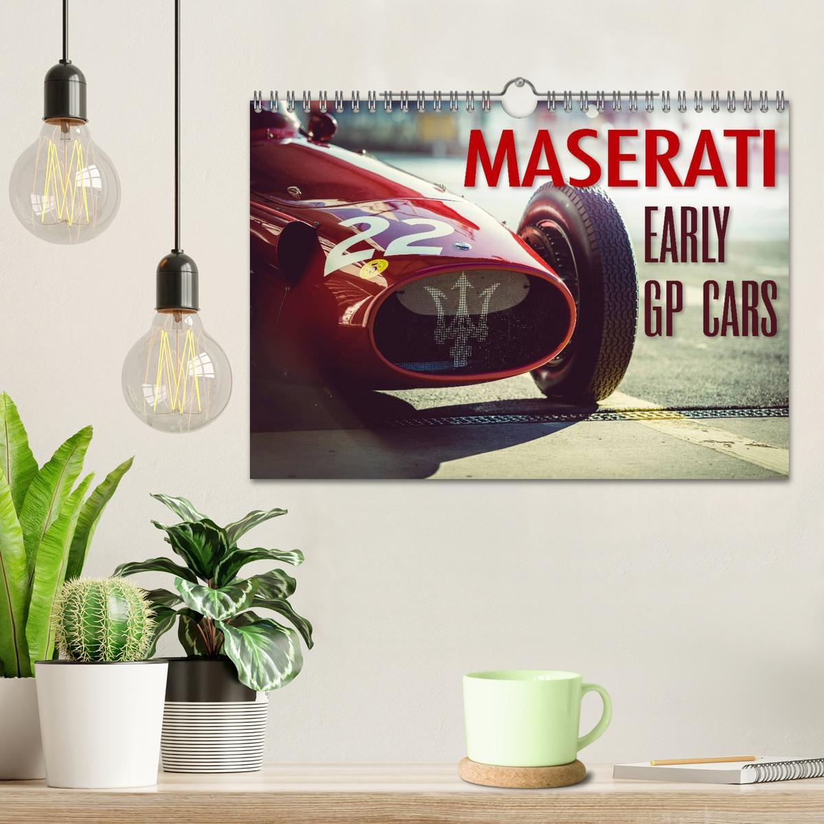 Bild: 9781325951840 | Maserati - Early GP Cars (Wall Calendar 2025 DIN A4 landscape),...