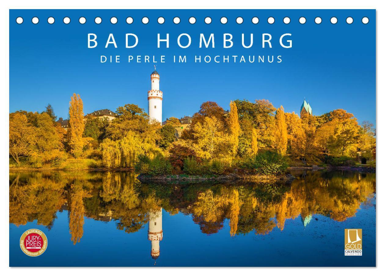Cover: 9783383175541 | Bad Homburg - Die Perle im Hochtaunus (Tischkalender 2024 DIN A5...