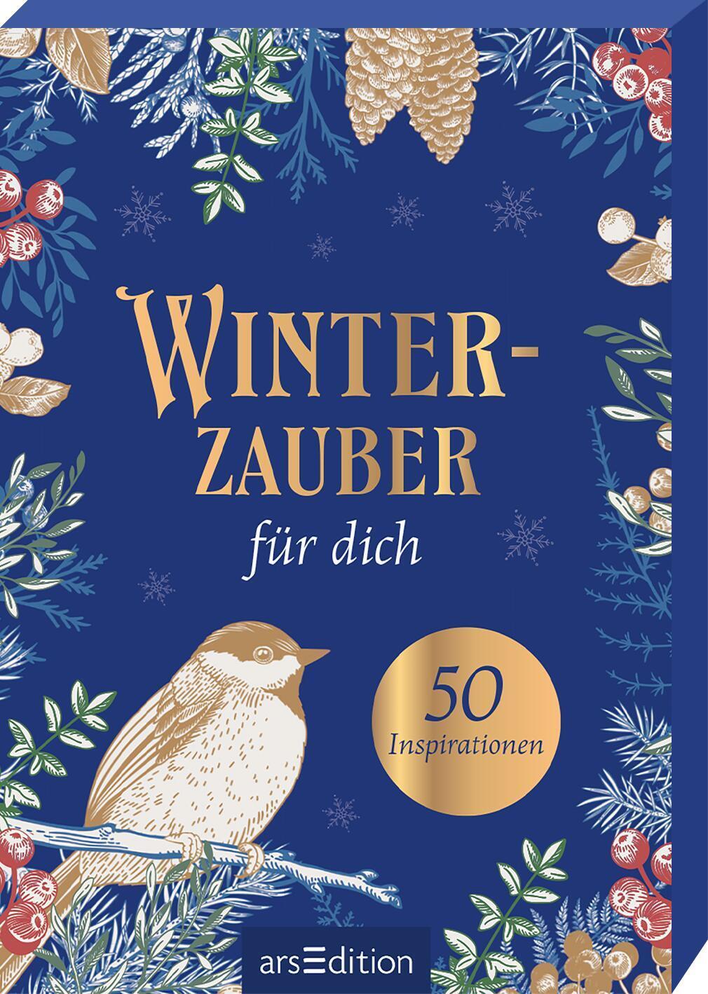 Cover: 9783845860282 | Winterzauber für dich | 50 Inspirationen | Taschenbuch | 50 S. | 2024