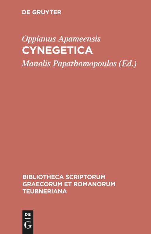Cover: 9783598712562 | Cynegetica | Eutecnius Sophistes, Paraphrasis metro soluta | Buch