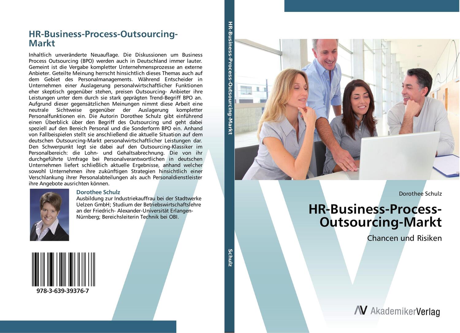 Cover: 9783639393767 | HR-Business-Process-Outsourcing-Markt | Chancen und Risiken | Schulz