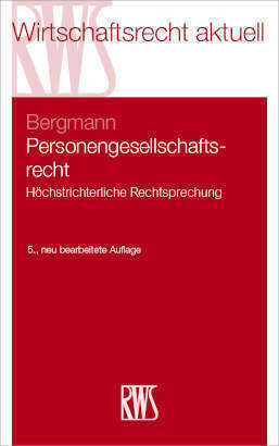 Cover: 9783814530208 | Personengesellschaftsrecht | Höchstrichterliche Rechtsprechung | Buch