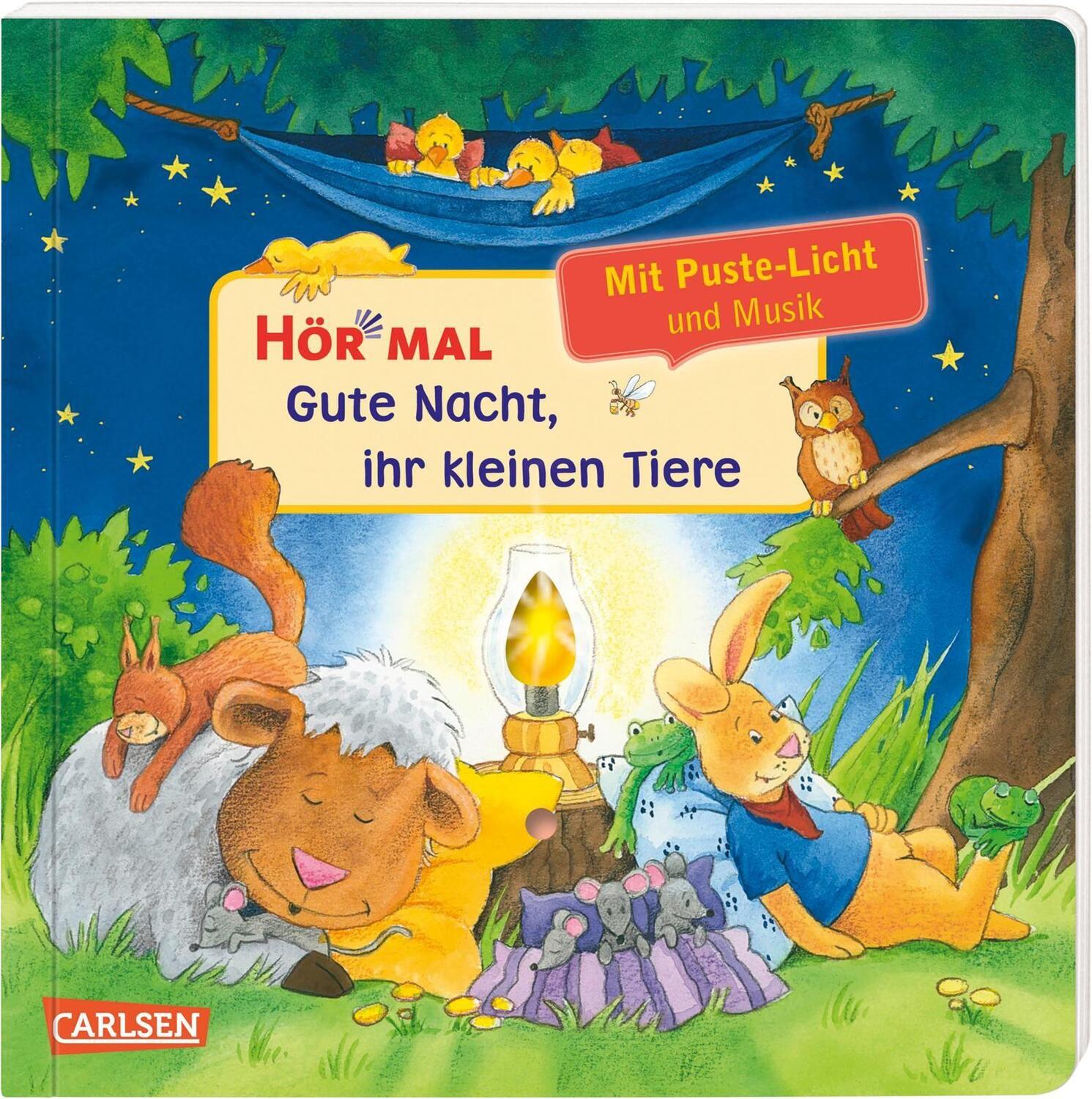 Cover: 9783551252944 | Hör mal (Soundbuch): Mach mit - Pust aus: Gute Nacht, ihr kleinen...