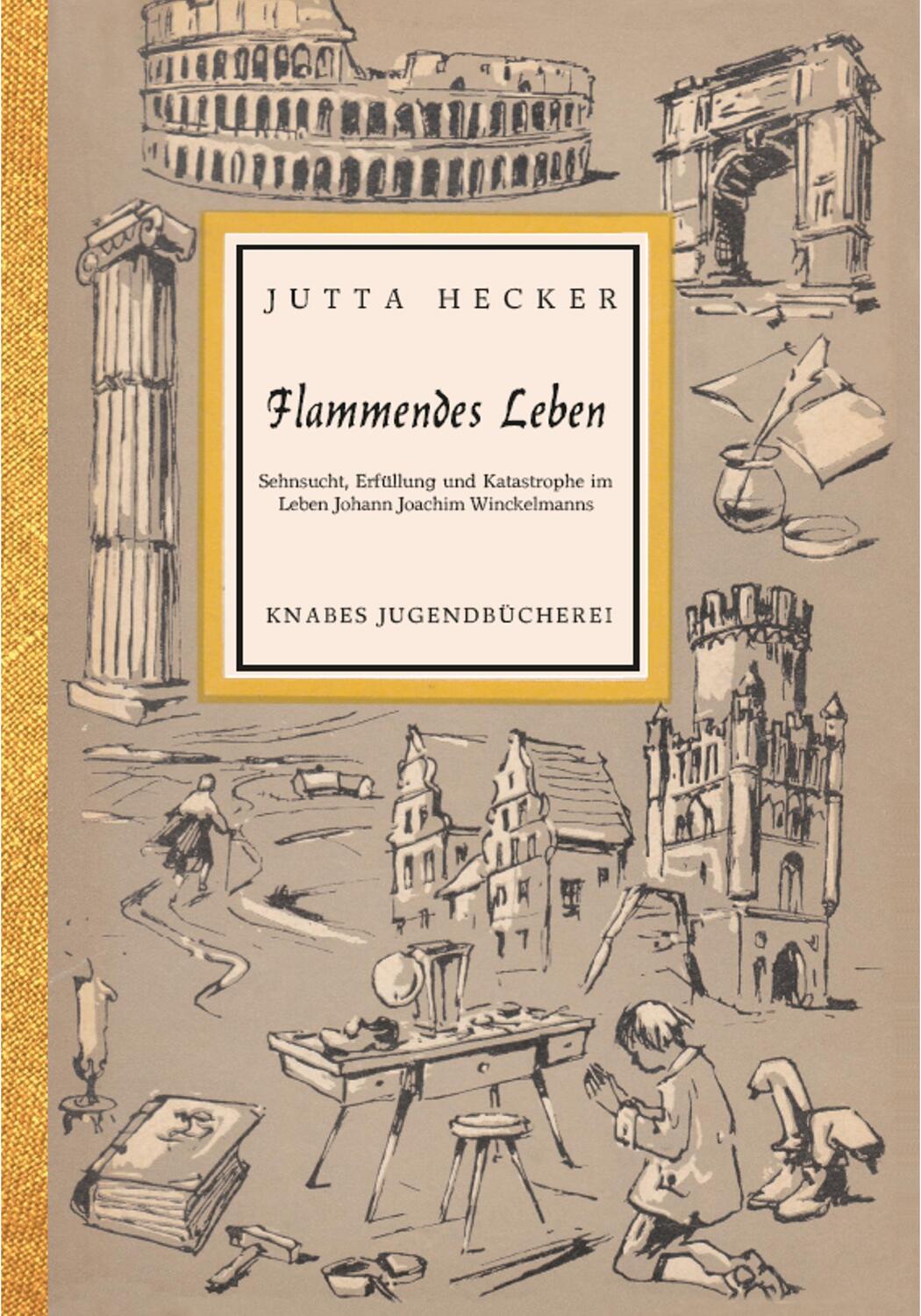 Cover: 9783940442321 | Flammendes Leben | Jutta Hecker | Taschenbuch | Knabes Jugendbuecherei