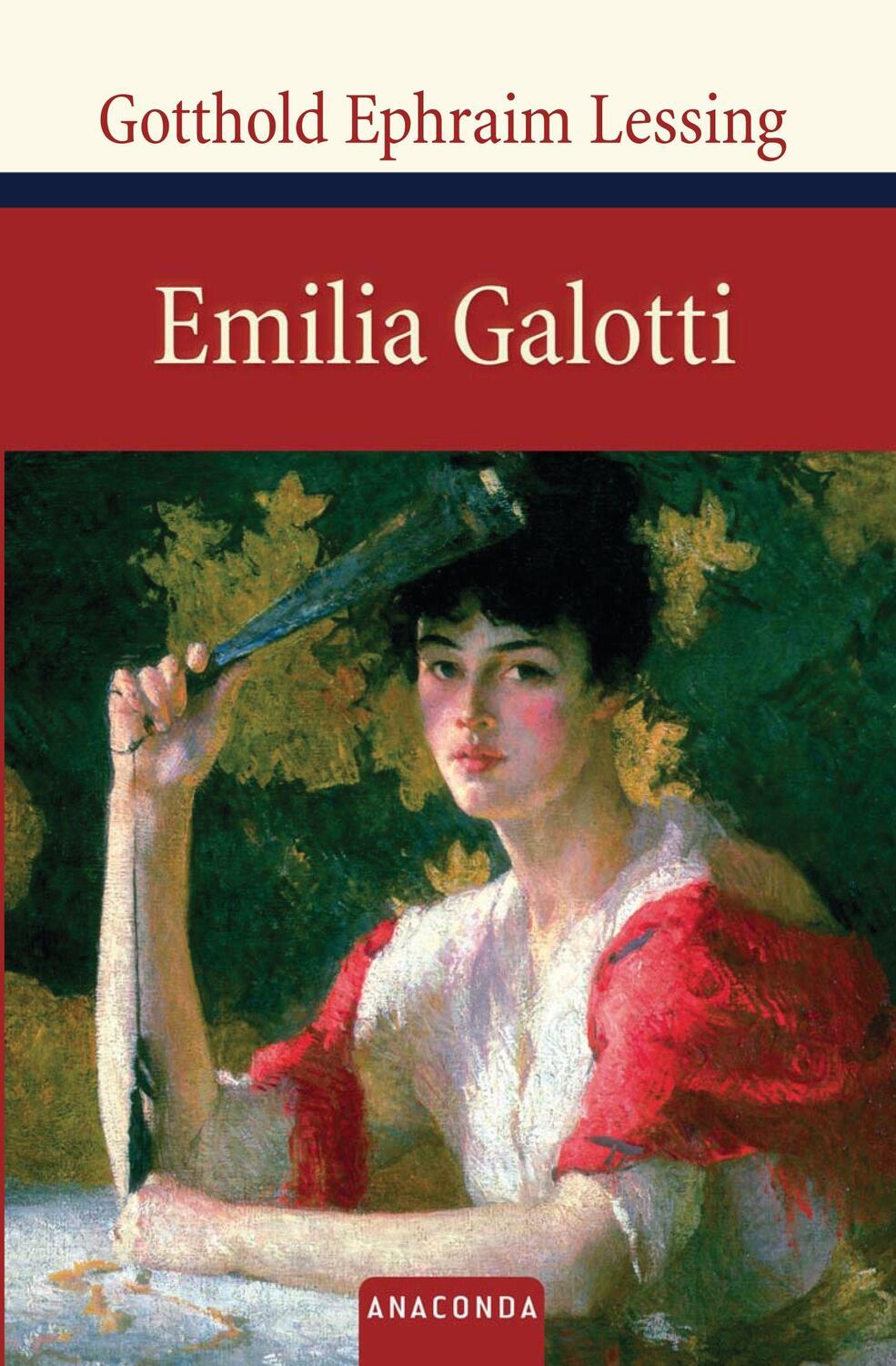 Cover: 9783866470538 | Emilia Galotti | Ein Trauerspiel in fünf Aufzügen | Lessing | Buch