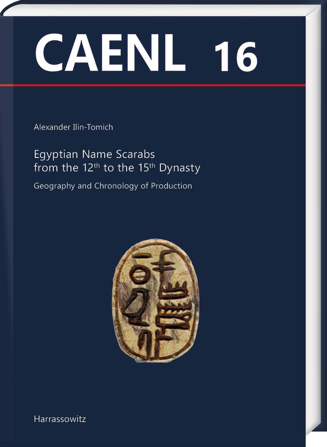 Cover: 9783447120432 | Egyptian Name Scarabs from the 12th to the 15th Dynasty | Ilin-Tomich