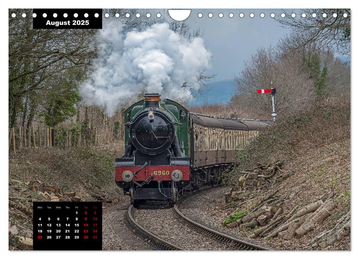 Bild: 9781325977055 | Assorted photographs of STEAM LOCOMOTIVES (Wall Calendar 2025 DIN...