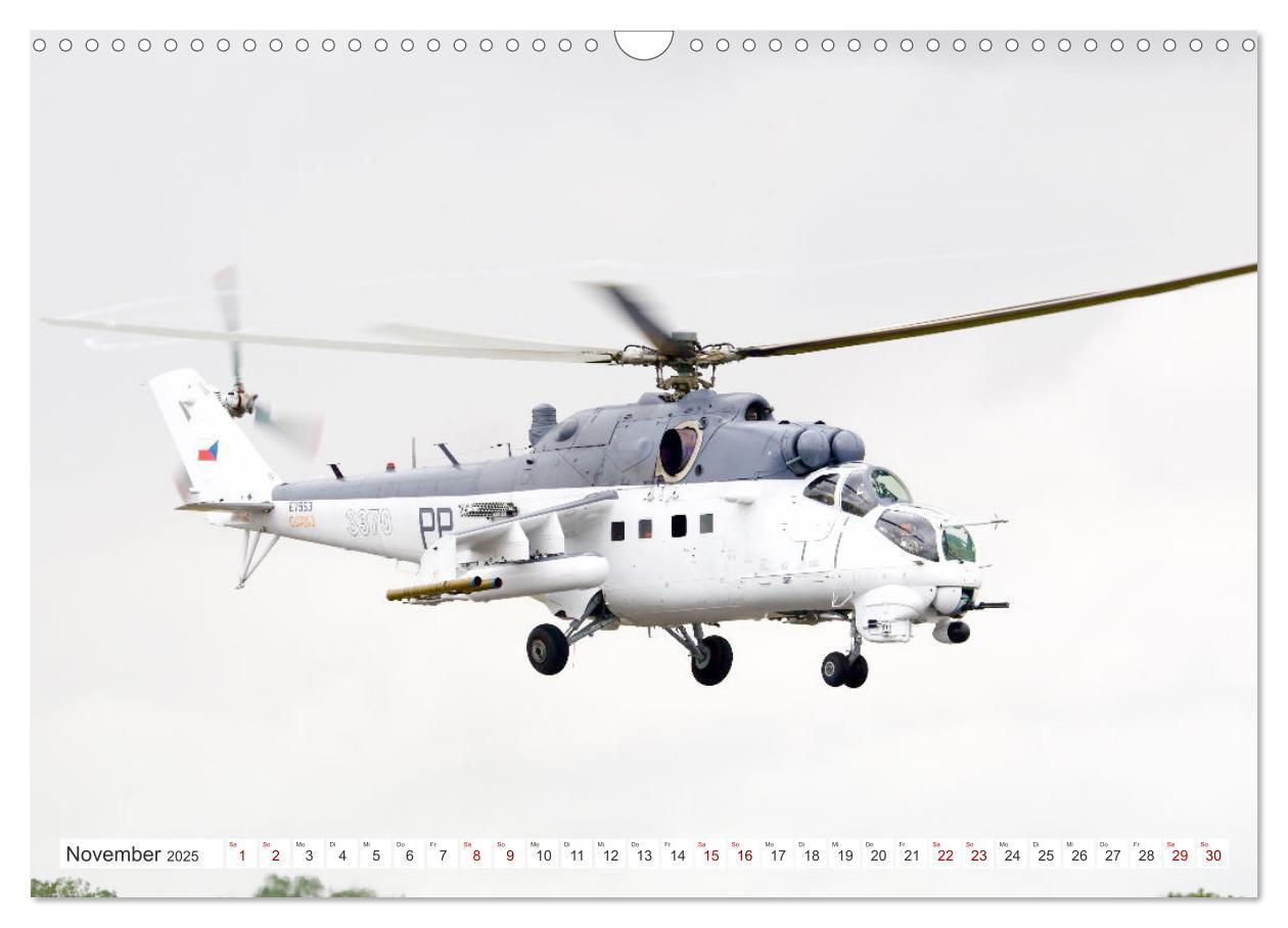 Bild: 9783435172085 | Hubschrauber in Action (Wandkalender 2025 DIN A3 quer), CALVENDO...