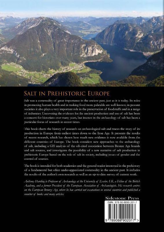 Rückseite: 9789088902017 | Salt in Prehistoric Europe | Anthony Harding | Taschenbuch | Paperback