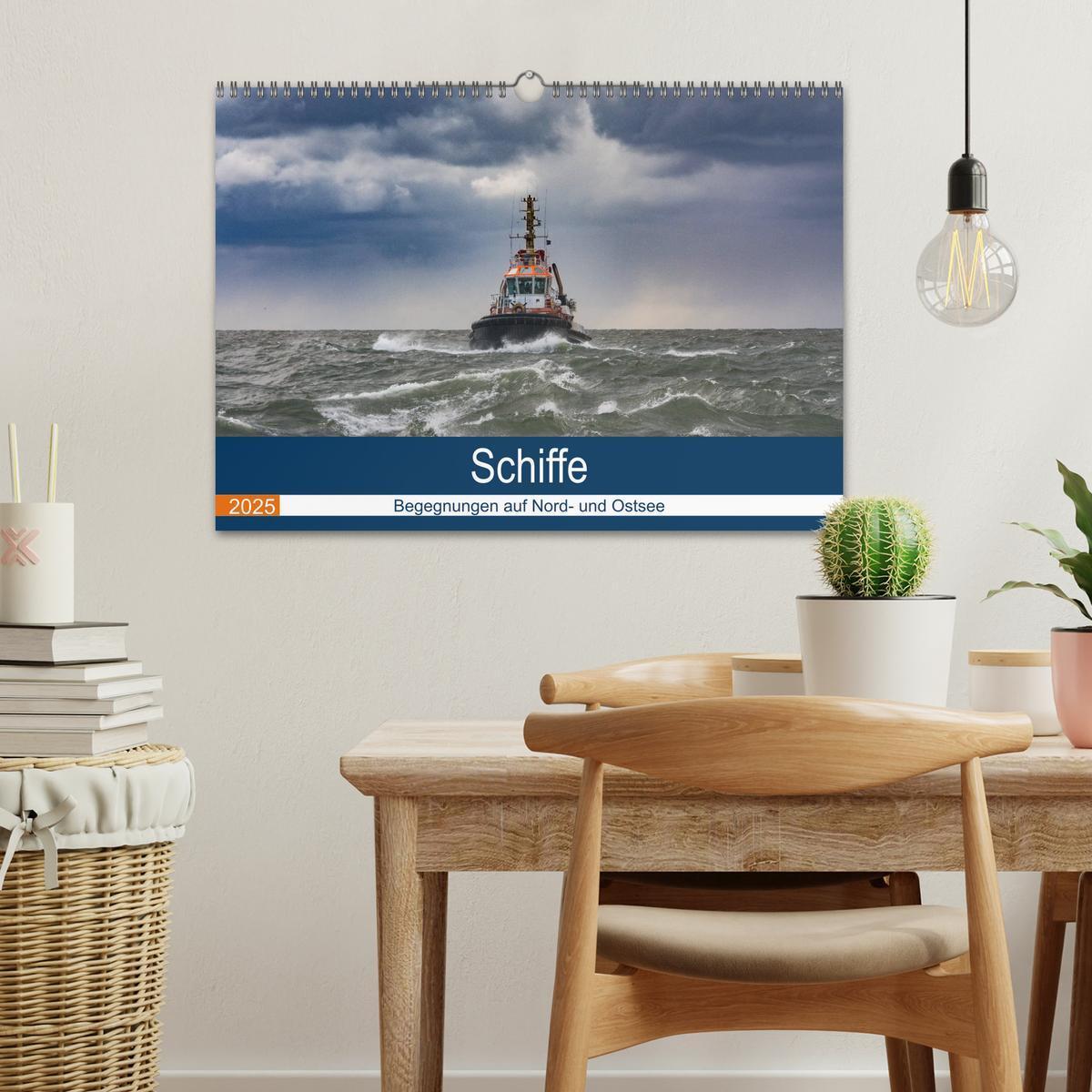 Bild: 9783435359158 | Schiffe - Begegnungen auf Nord- und Ostsee (Wandkalender 2025 DIN...