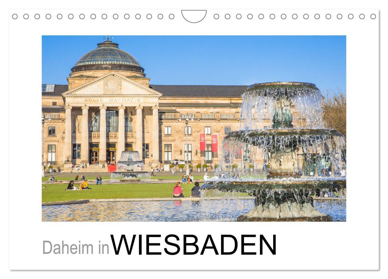 Cover: 9783675932739 | Daheim in Wiesbaden (Wandkalender 2024 DIN A4 quer), CALVENDO...