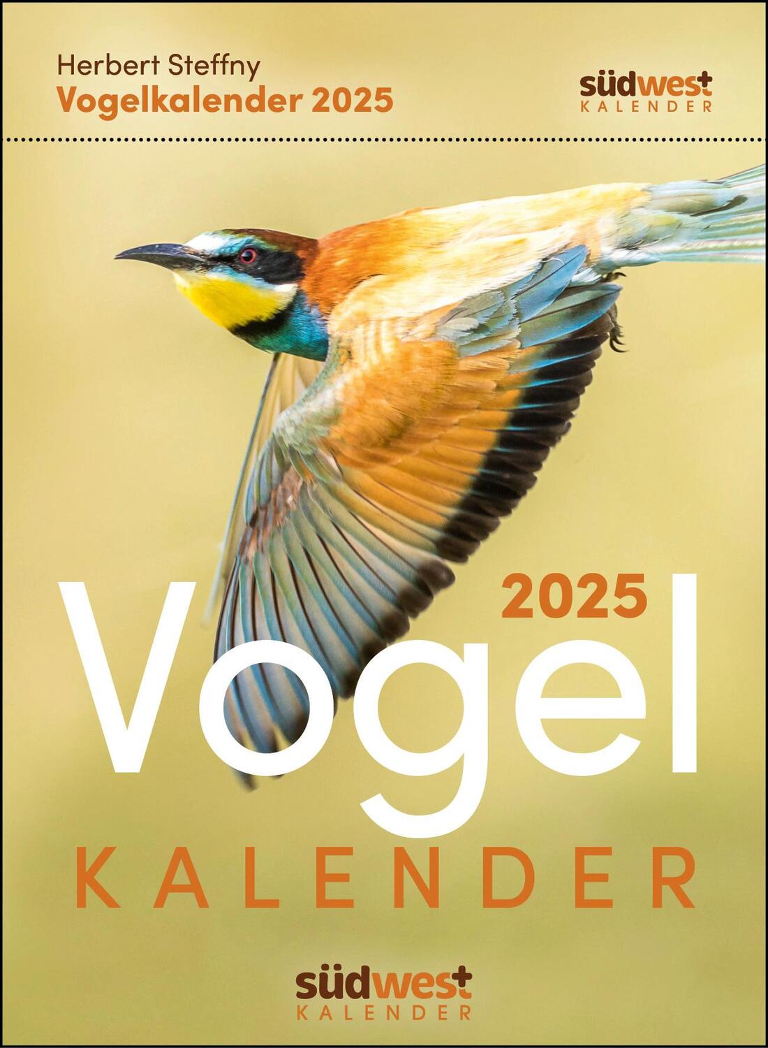 Cover: 9783517102993 | Vogelkalender 2025 - Tagesabreißkalender zum Aufstellen oder Aufhängen