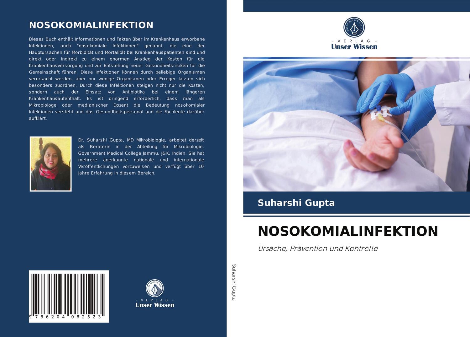Cover: 9786204082523 | NOSOKOMIALINFEKTION | Ursache, Prävention und Kontrolle | Gupta | Buch