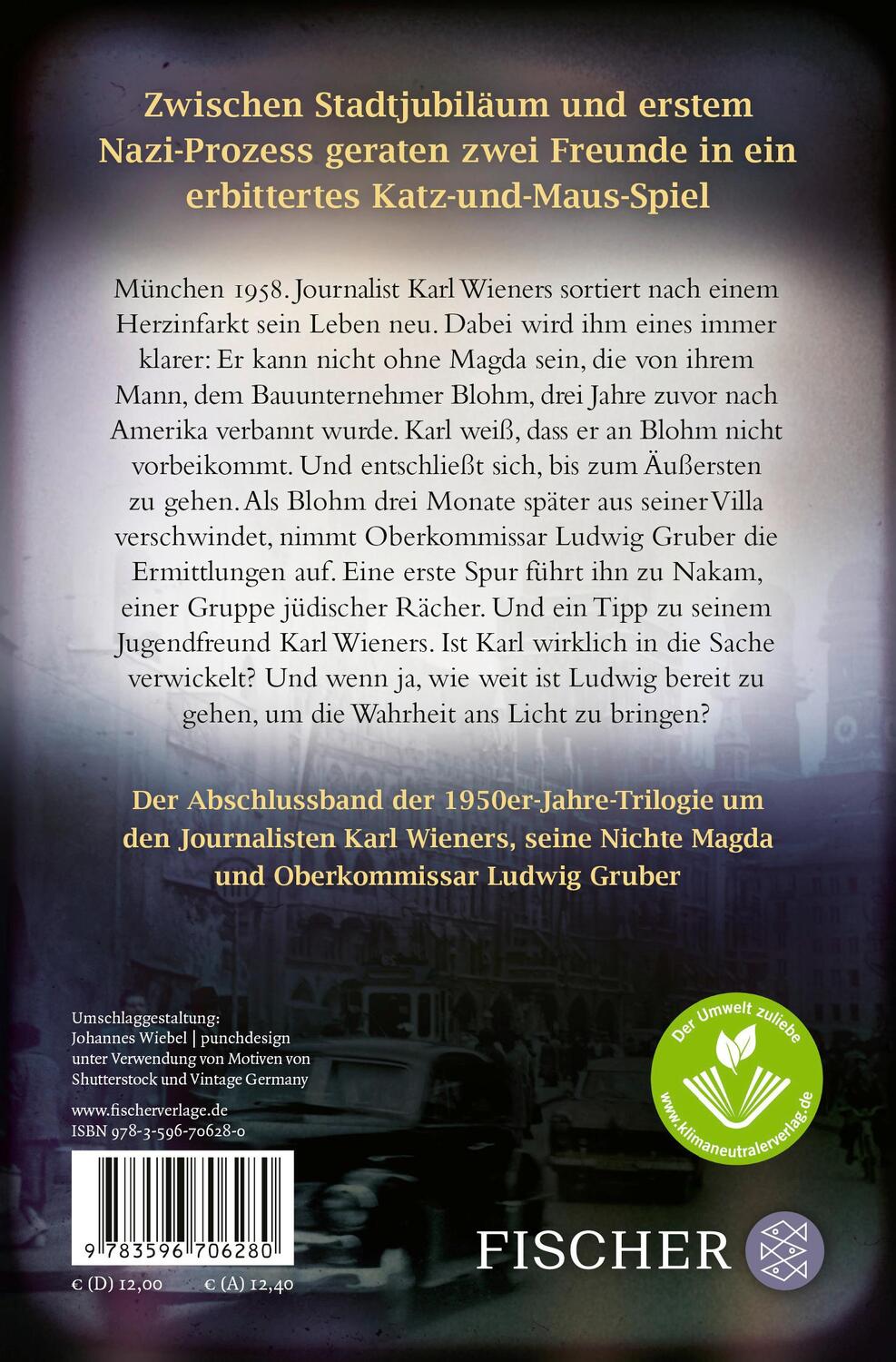 Rückseite: 9783596706280 | Die Zeit der Jäger | Kriminalroman | Andreas Götz | Taschenbuch | 2024