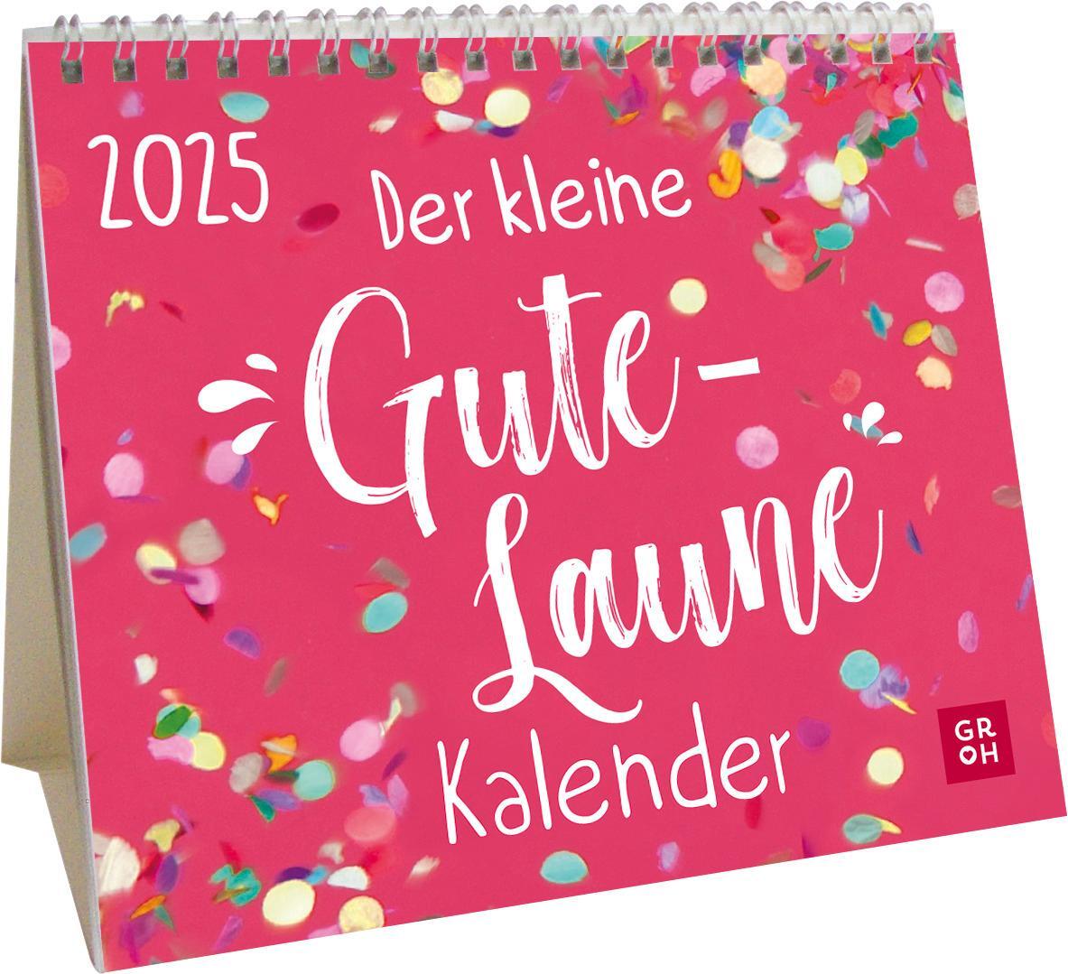 Cover: 4036442012208 | Mini-Kalender 2025: Der kleine Gute-Laune-Kalender | Groh Verlag