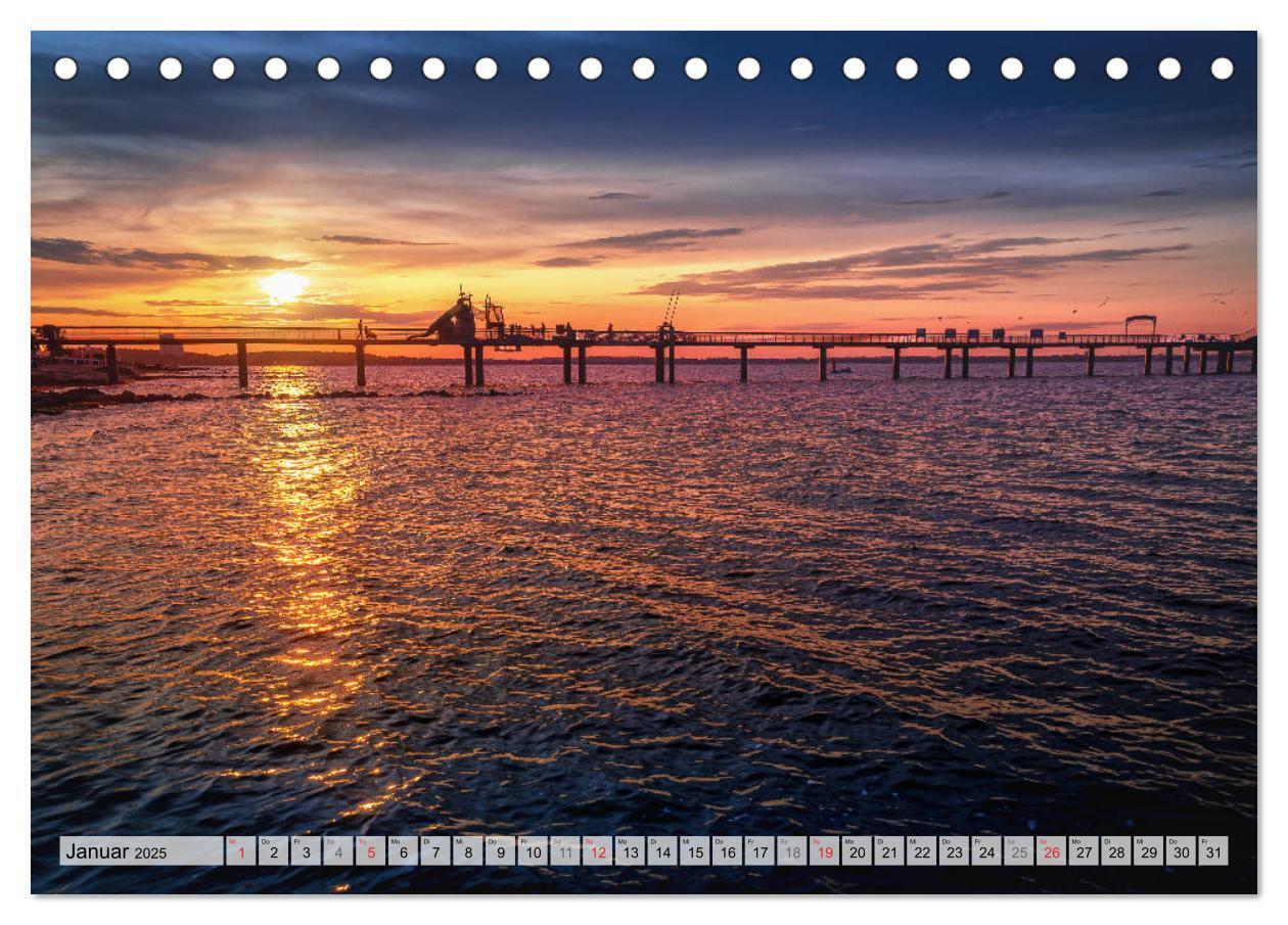 Bild: 9783435201488 | Niendorf Ostsee (Tischkalender 2025 DIN A5 quer), CALVENDO...