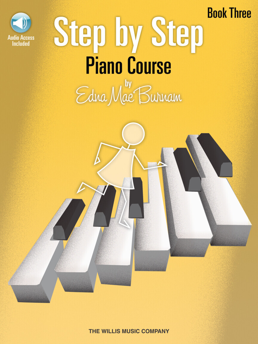 Cover: 884088220488 | Step by Step Piano Course - Book 3 with CD | Willis | 2008
