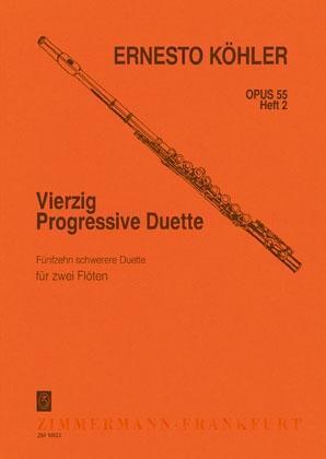 Cover: 9790010109220 | Vierzig Progressive Duette | Ernesto Köhler | Buch | 44 S. | Deutsch