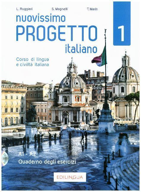 Cover: 9788899358525 | Nuovissimo Progetto Italiano 1 Arbeitsbuch mit Audio-CD | Taschenbuch