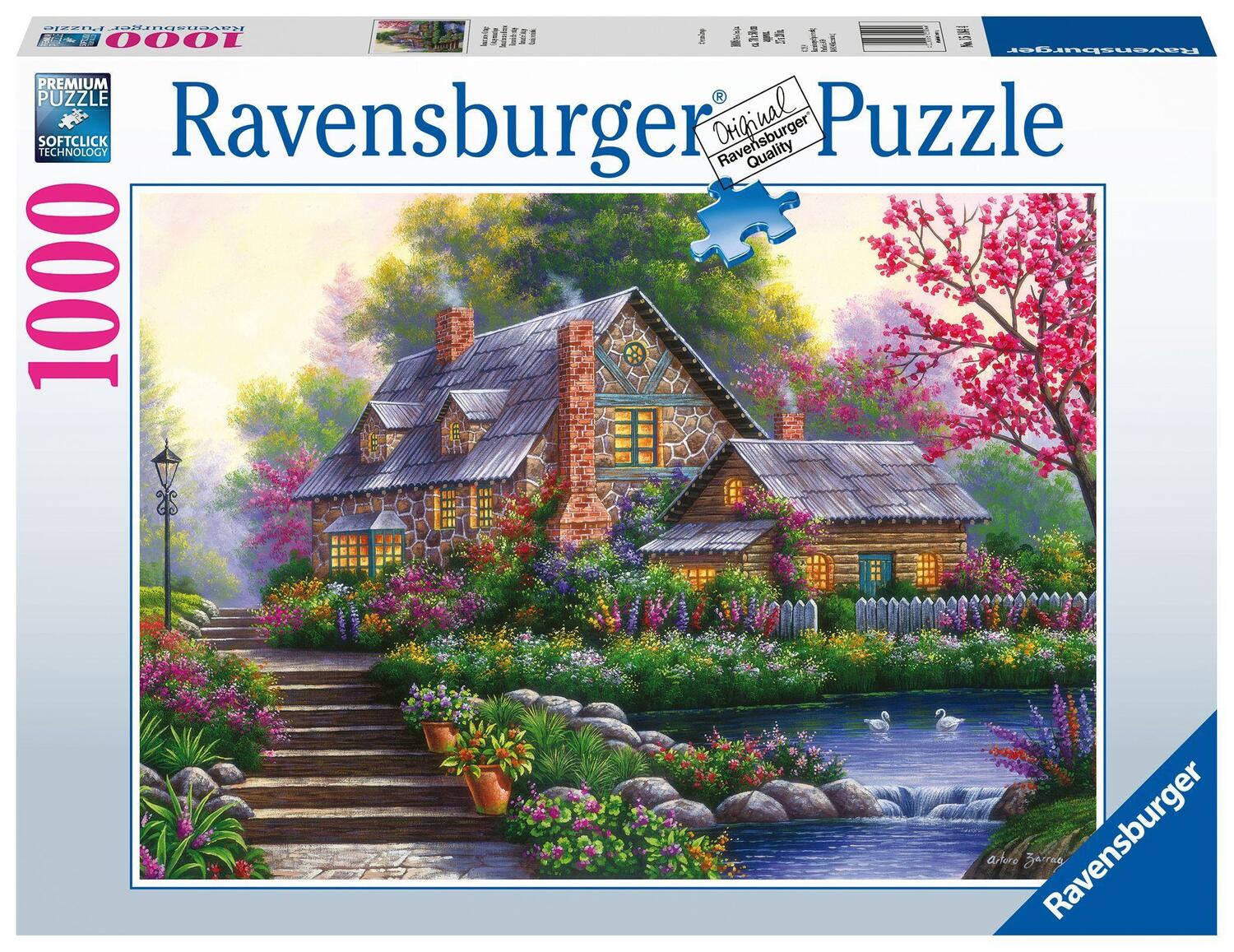 Cover: 4005556151844 | Romanitsches Cottage - Puzzle 1000 Teile | Spiel | Deutsch | 2019