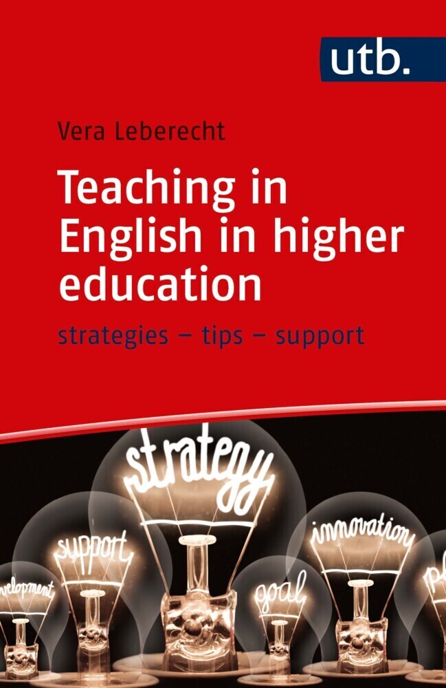 Cover: 9783825252458 | Teaching in English in higher education | strategies - tips - support