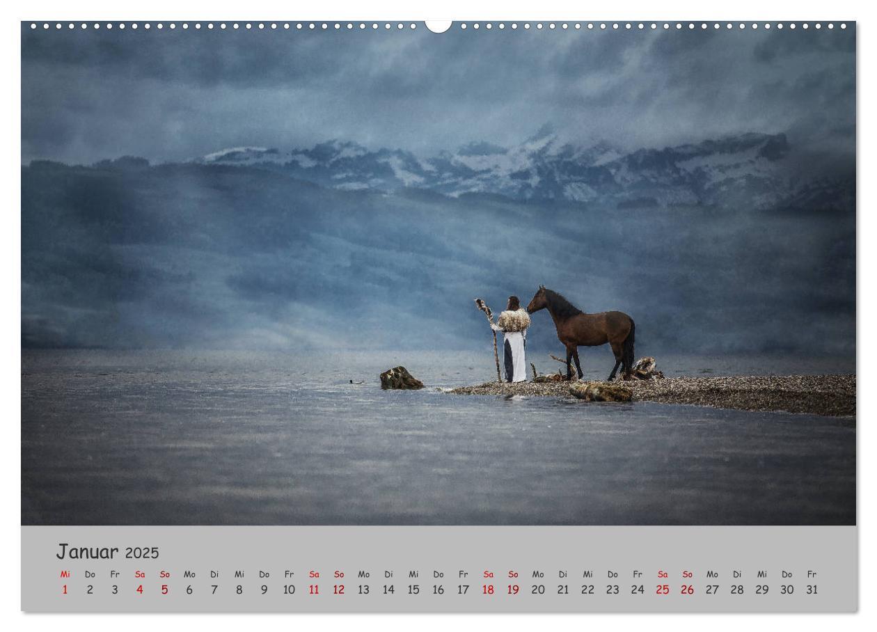 Bild: 9783435336357 | Spiegel deiner Seele (hochwertiger Premium Wandkalender 2025 DIN A2...