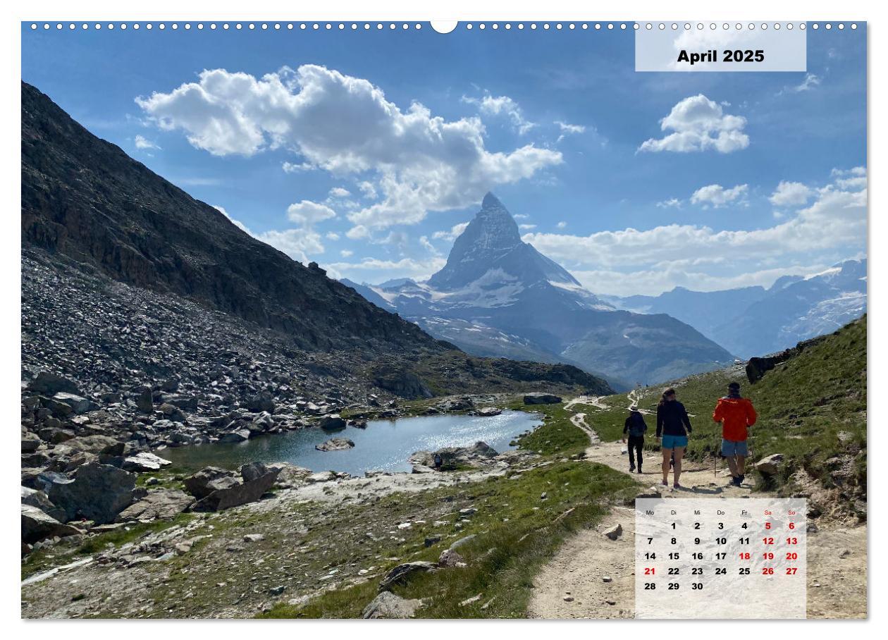 Bild: 9783383876813 | Alpenauszeit - Schöne Orte der Alpen (Wandkalender 2025 DIN A2...