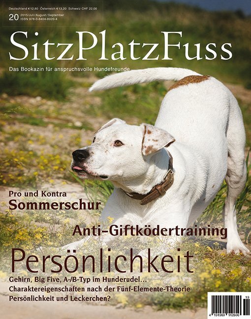 Cover: 9783840489204 | SitzPlatzFuss Ausgabe 20 | Hund und Persönlichkeit | Cadmos Verlag
