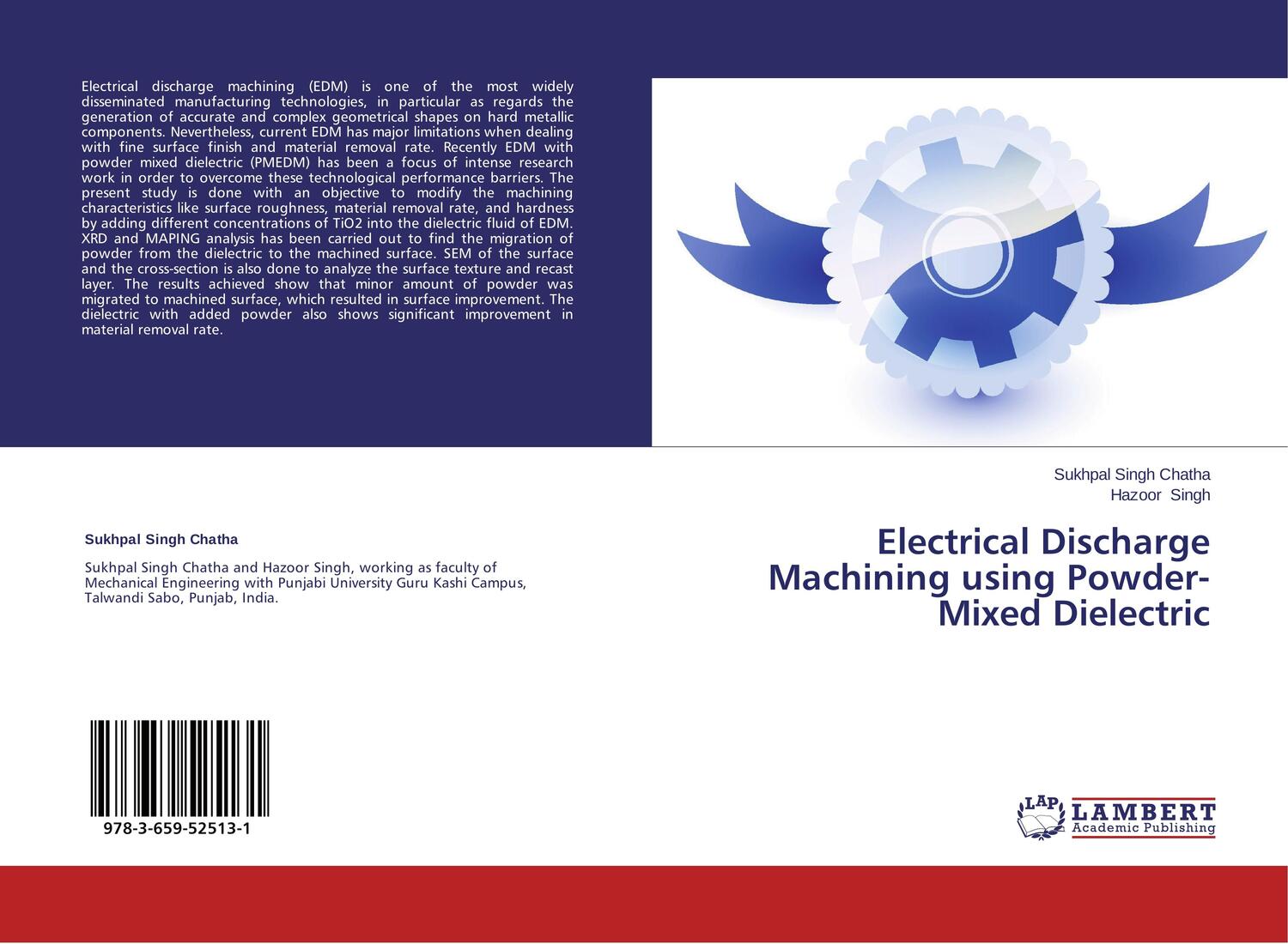 Cover: 9783659525131 | Electrical Discharge Machining using Powder-Mixed Dielectric | Buch
