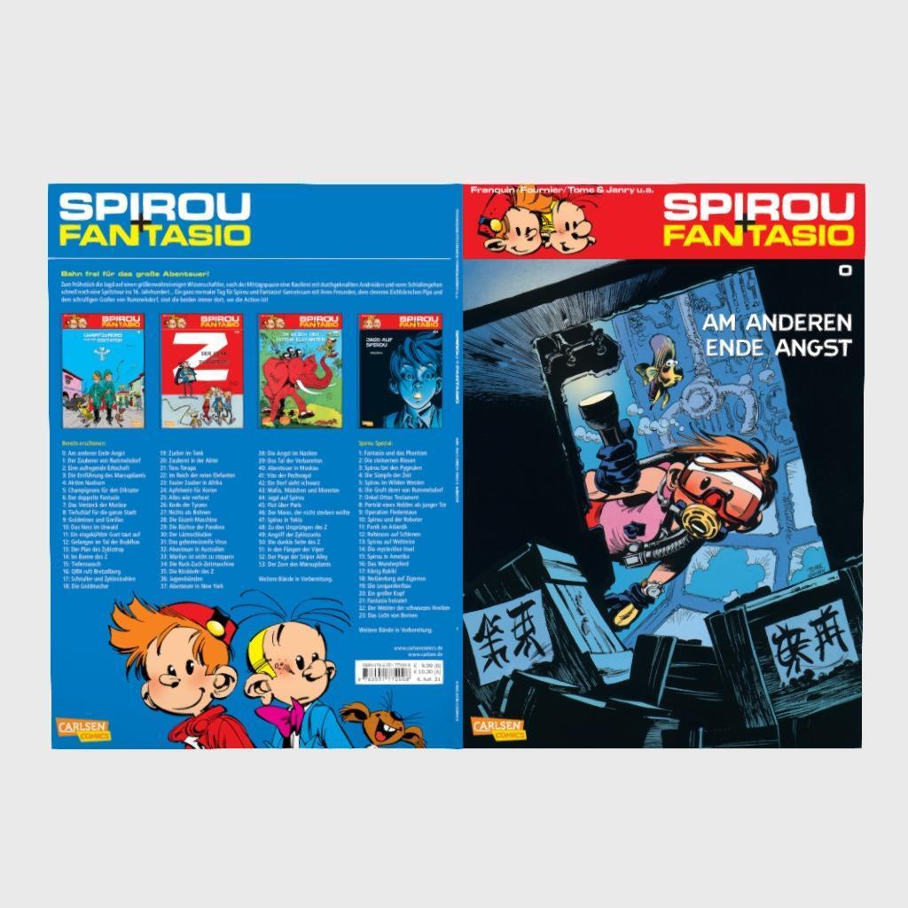 Bild: 9783551772008 | Spirou und Fantasio 00: Am anderen Ende der Angst | Tome (u. a.)