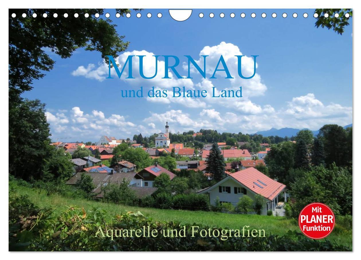 Cover: 9783435523122 | Murnau und das Blaue Land - Aquarelle und Fotografien (Wandkalender...