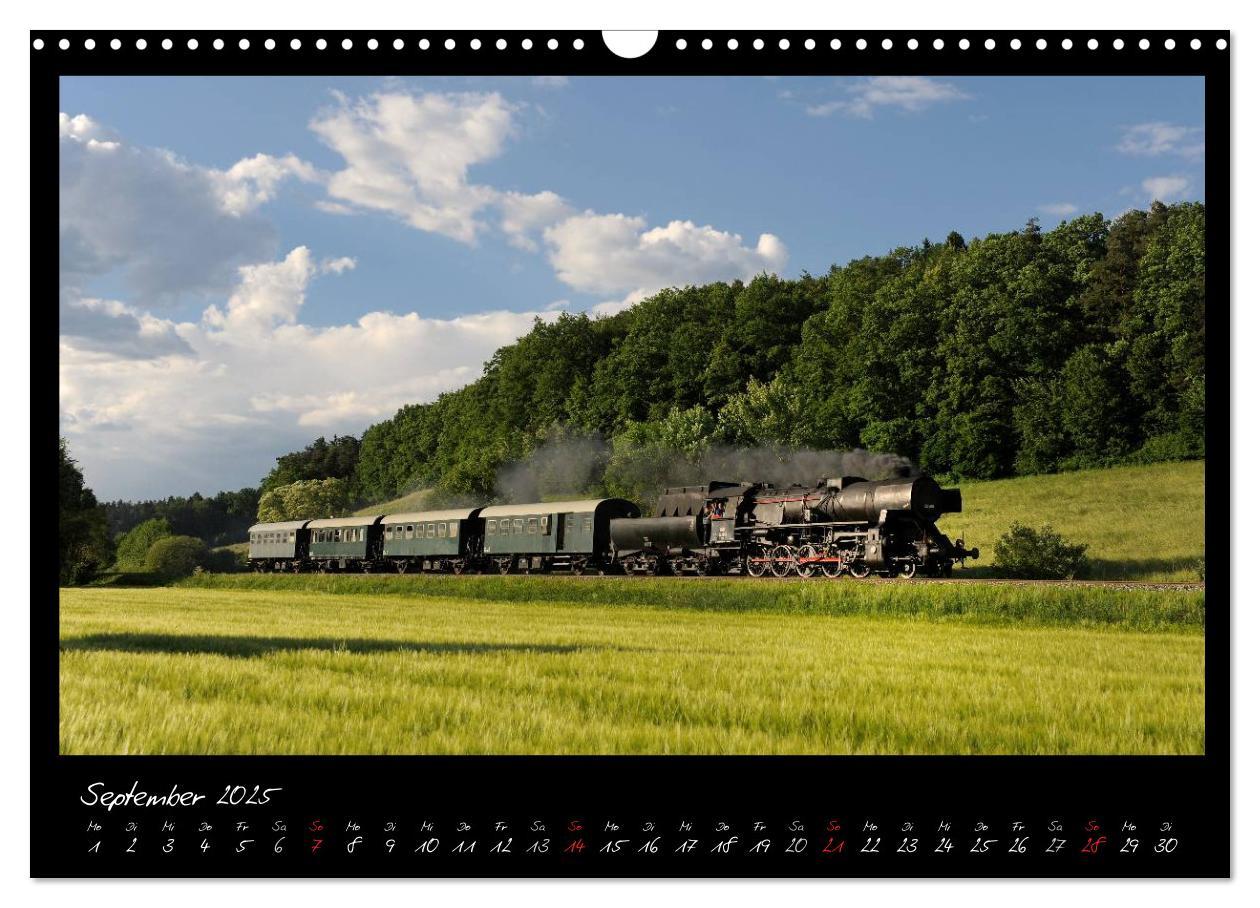 Bild: 9783435638611 | Faszination Dampflokomotive (Wandkalender 2025 DIN A3 quer),...