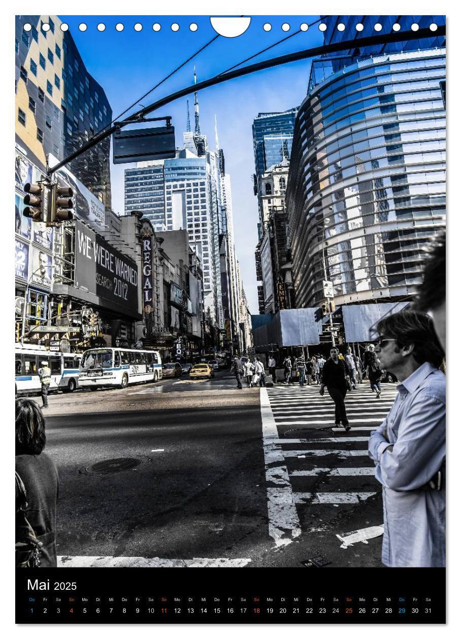 Bild: 9783457089439 | NEW YORK ¿ street view (Wandkalender 2025 DIN A4 hoch), CALVENDO...