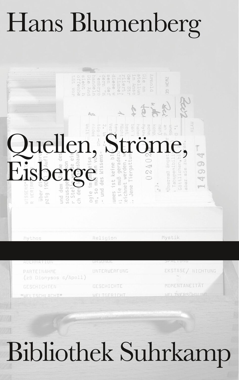Cover: 9783518224694 | Quellen, Ströme, Eisberge | Über Metaphern | Hans Blumenberg | Buch