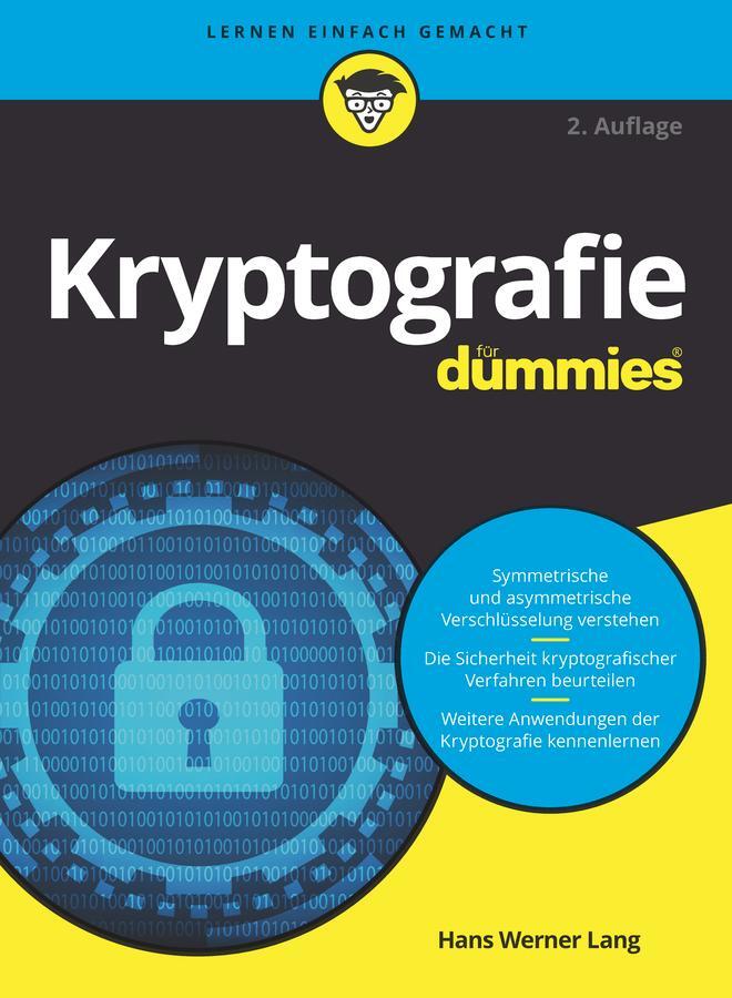 Cover: 9783527720934 | Kryptografie für Dummies | Hans Werner Lang | Taschenbuch | 336 S.