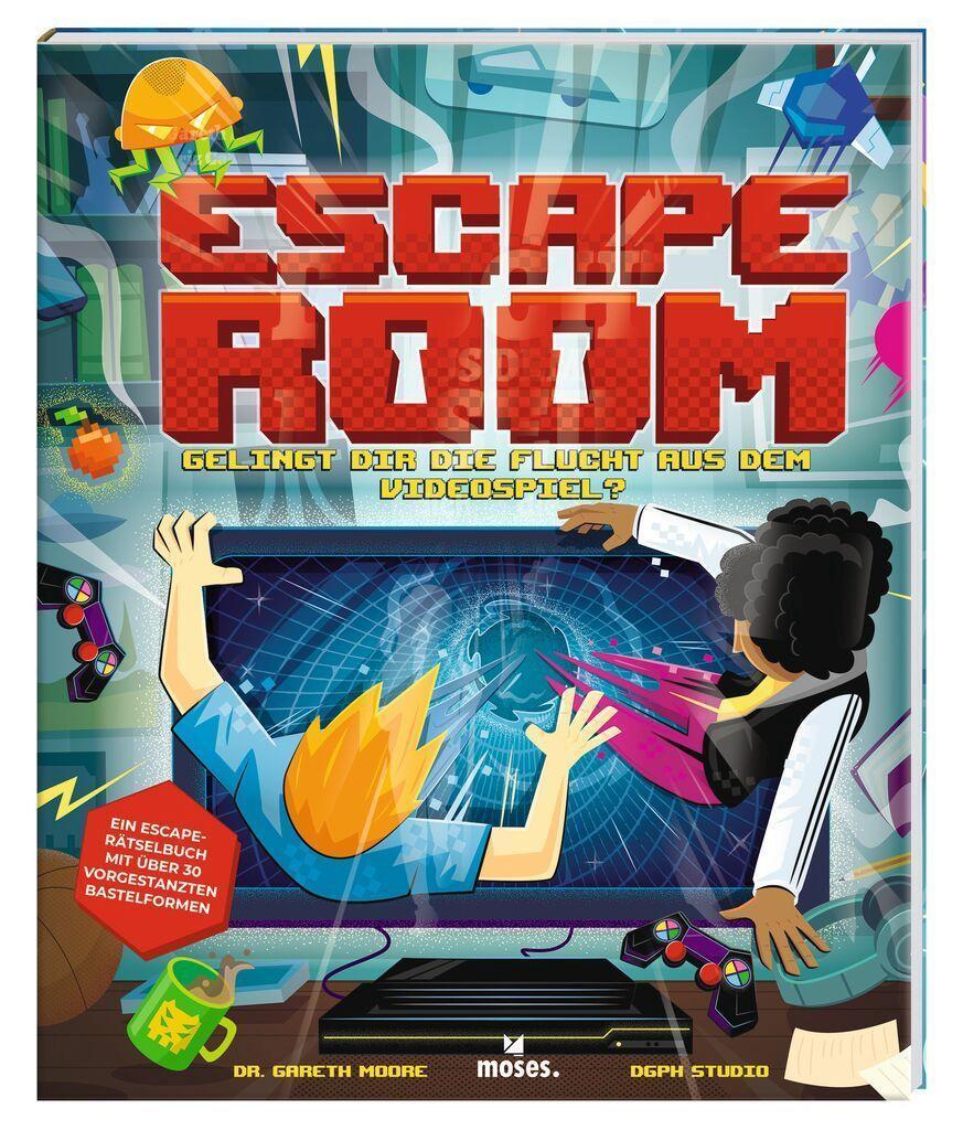 Cover: 9783964551894 | Escape Room | Gelingt dir die Flucht aus dem Videospiel? | Moore