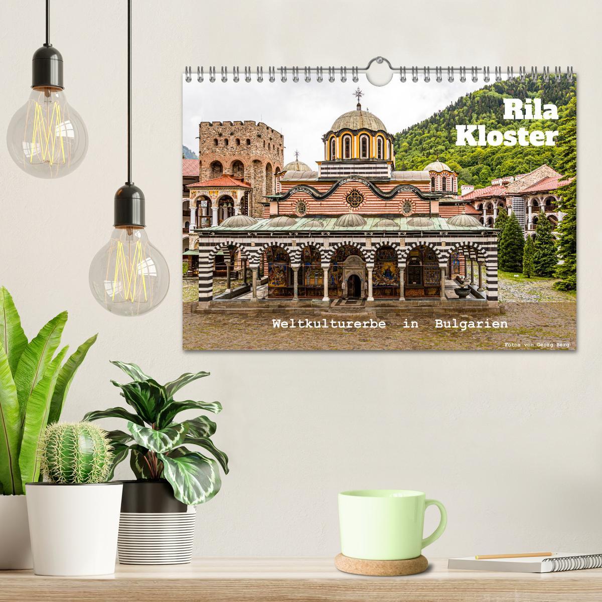 Bild: 9783435040025 | Rila Kloster ¿ Weltkulturerbe in Bulgarien (Wandkalender 2025 DIN...