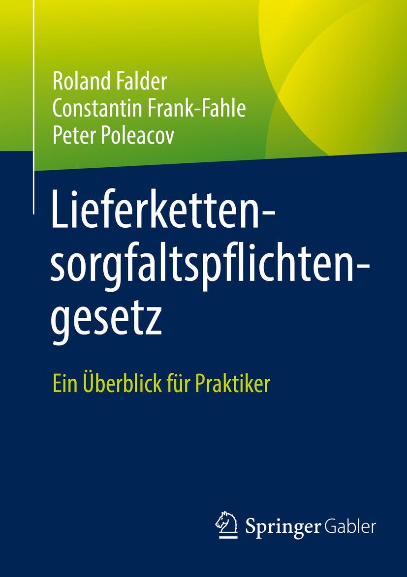 Cover: 9783658368364 | Lieferkettensorgfaltspflichtengesetz | Ein Überblick für Praktiker